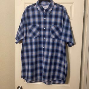 Carhartt plaid short sleeve men’s X-Large‎ shirt
